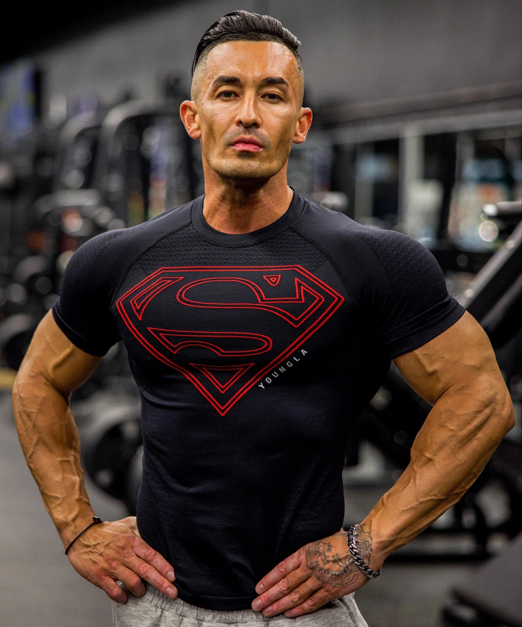 4117 - Superman Compression Tees (RESTOCK)