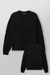 8016 - 99 KNIT LONG SLEEVES - BLACK