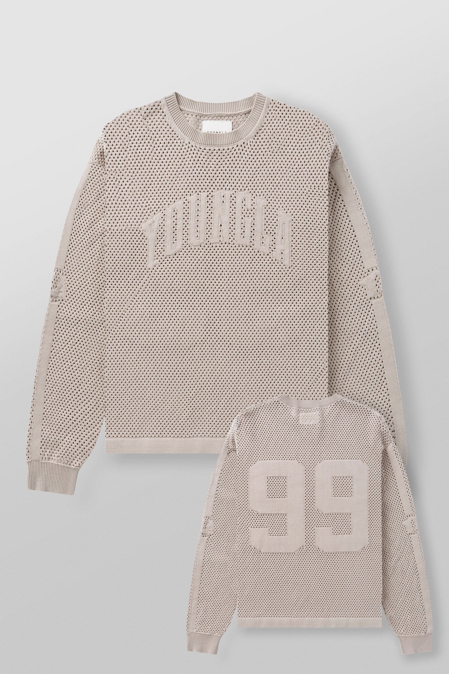 8016 - 99 KNIT LONG SLEEVES - TAN