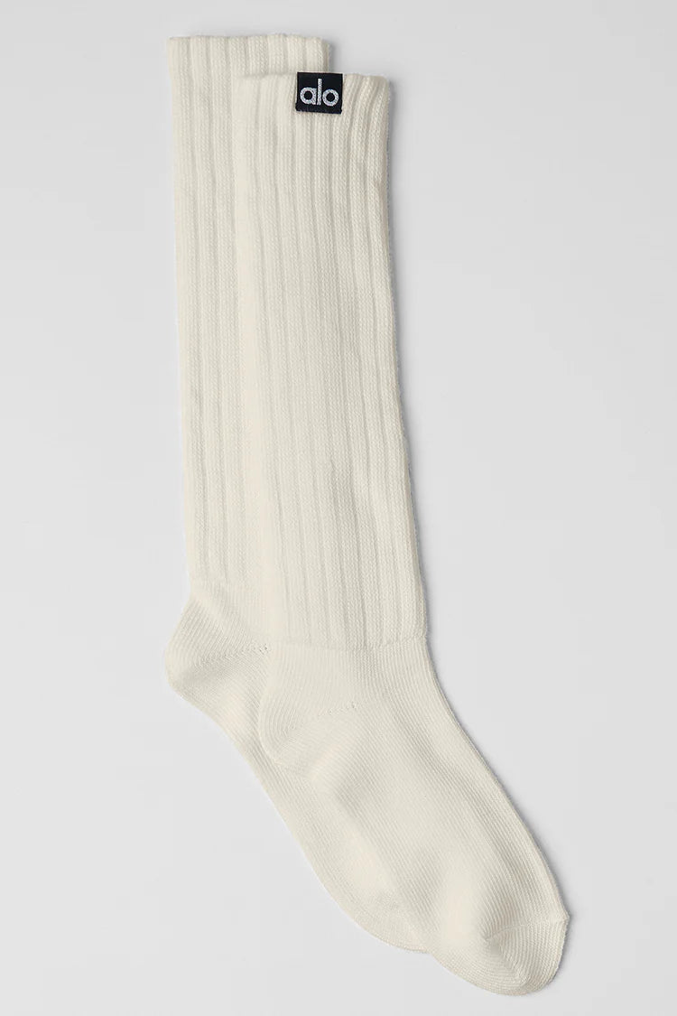 UNISEX SCRUNCH SOCK BONE