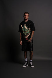 ONI CODE "PREMIUM" TEE IN BLACK