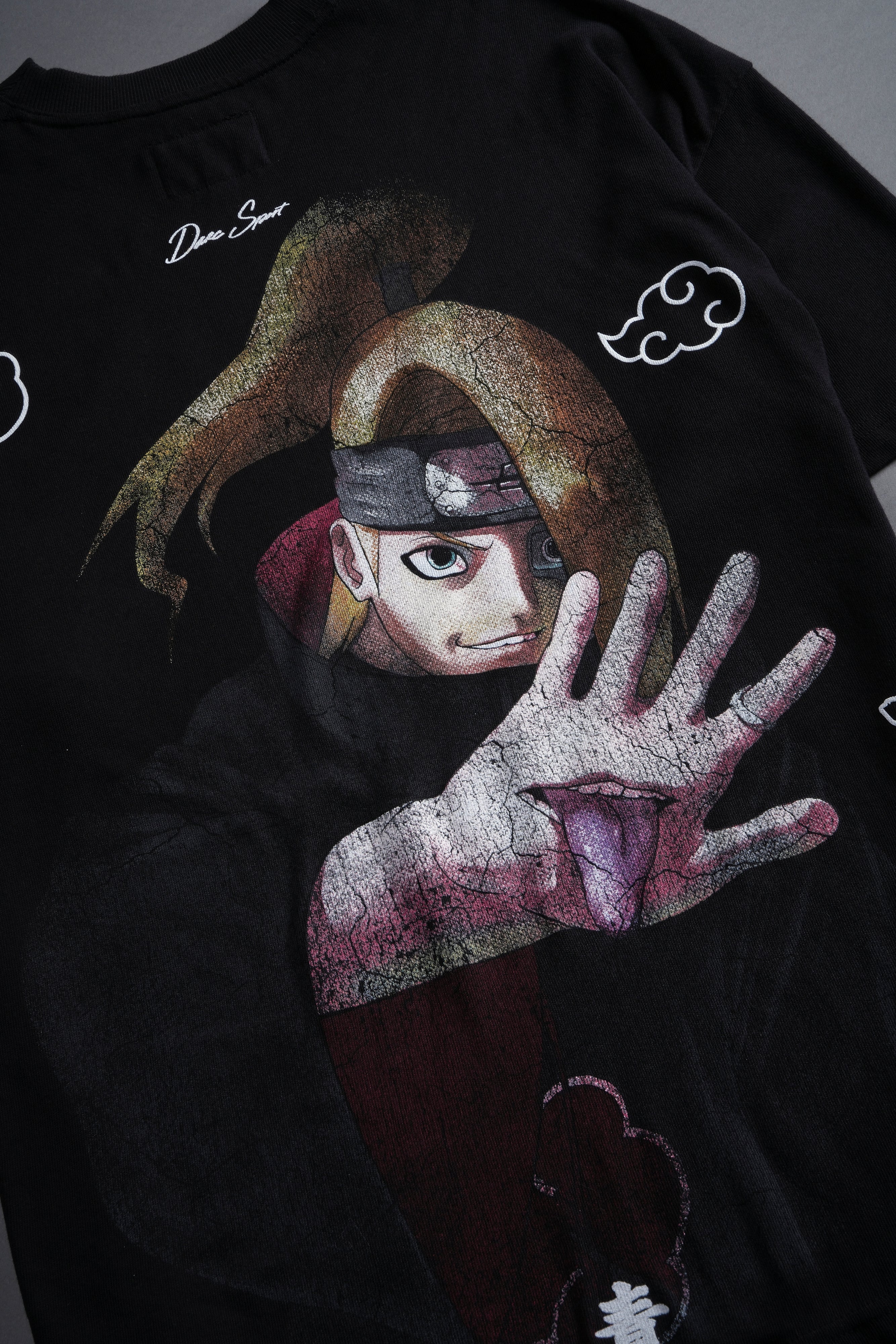 DEIDARA AKATSUKI "SIDE BY SIDE" OVERSIZED TEE