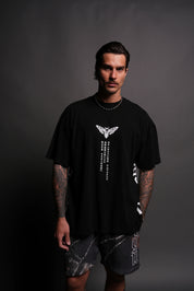 DARCSPORT - INOSUKE "SIDE BY SIDE" SERIES PREMIUM TEE IN BLACK