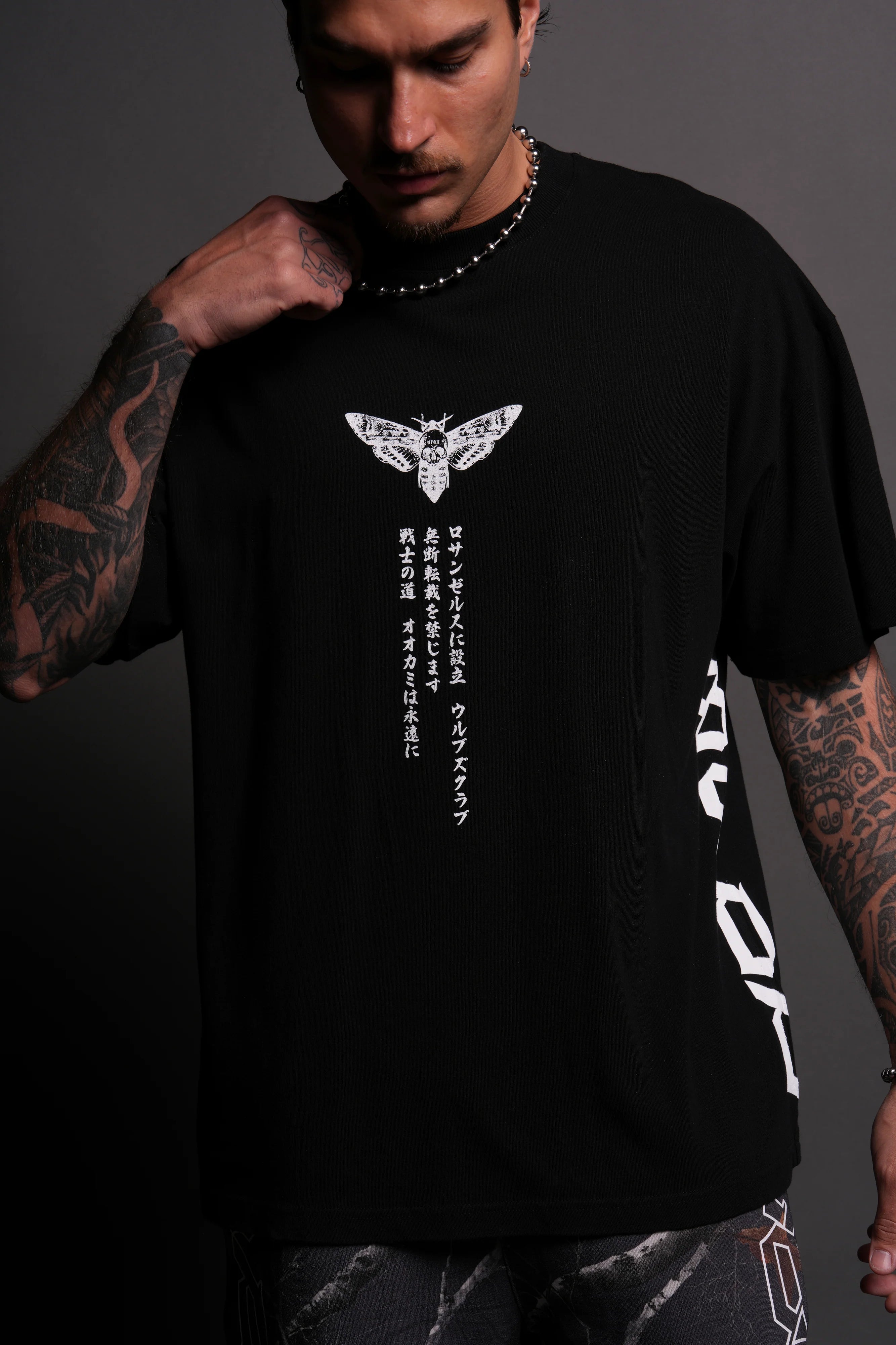 DARCSPORT - INOSUKE "SIDE BY SIDE" SERIES PREMIUM TEE IN BLACK