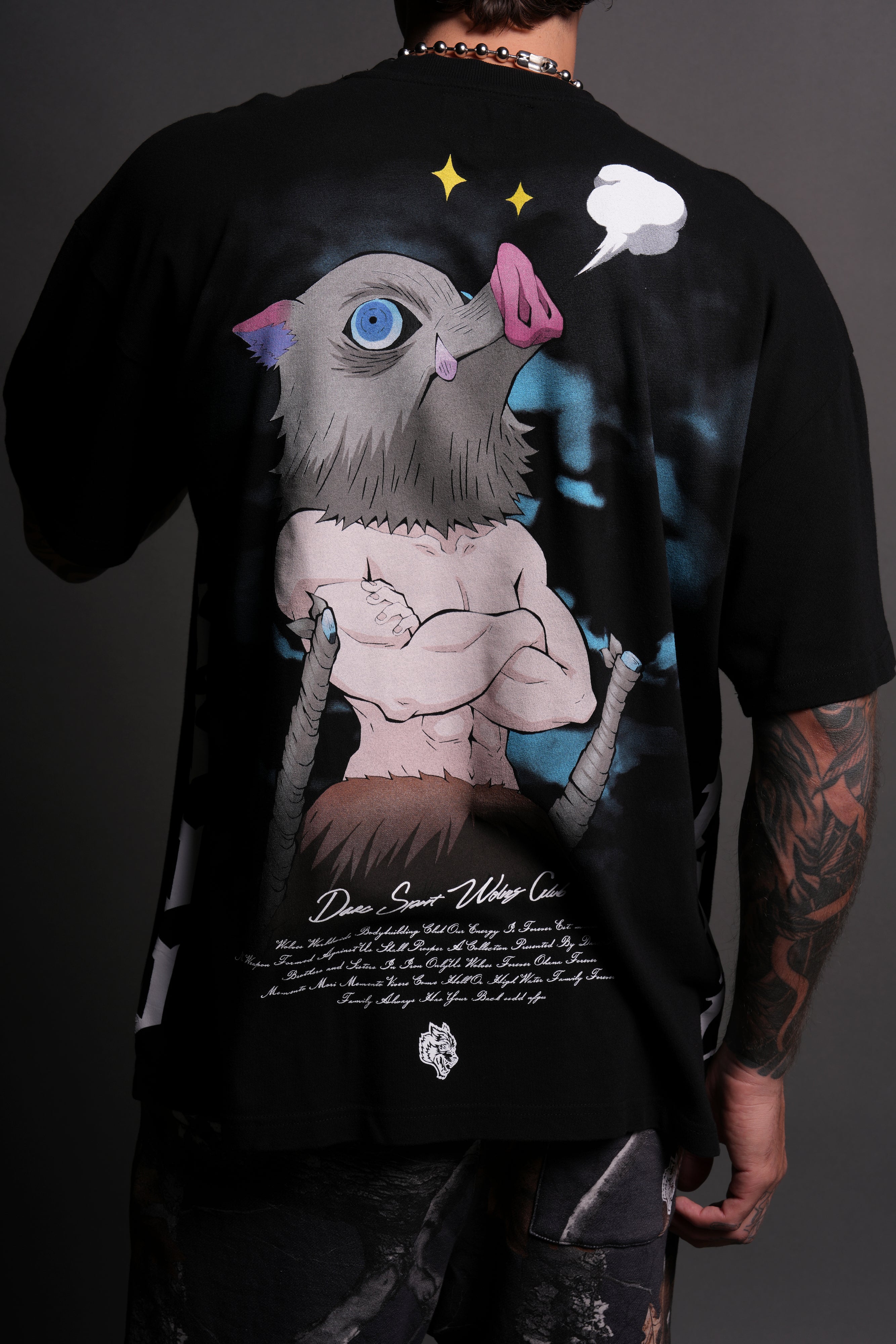 DARCSPORT - INOSUKE "SIDE BY SIDE" SERIES PREMIUM TEE IN BLACK