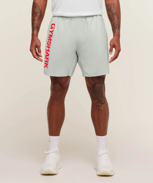 Conditioning 7" Shorts Light Grey