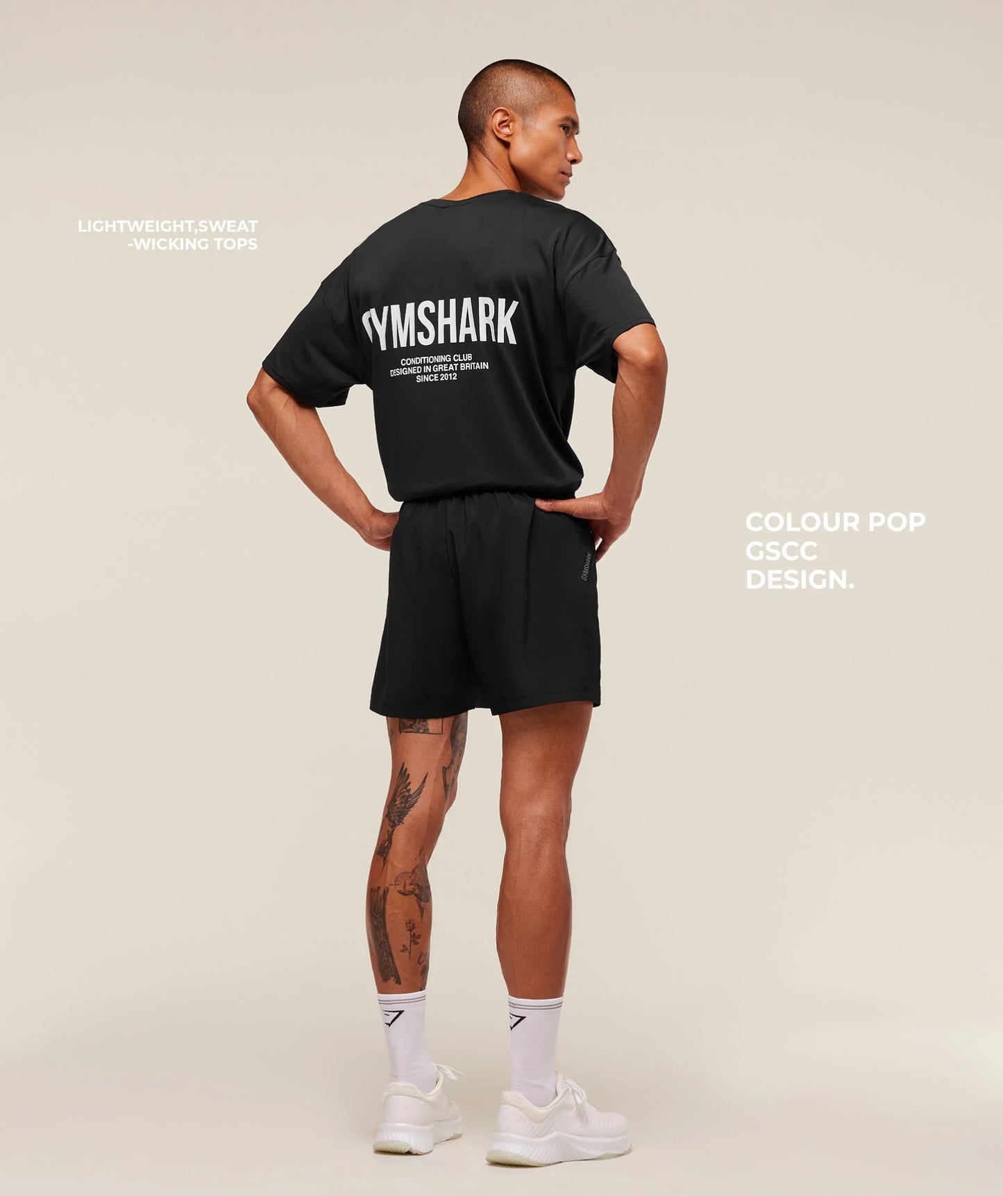 Conditioning Club Oversized T-Shirt – Black