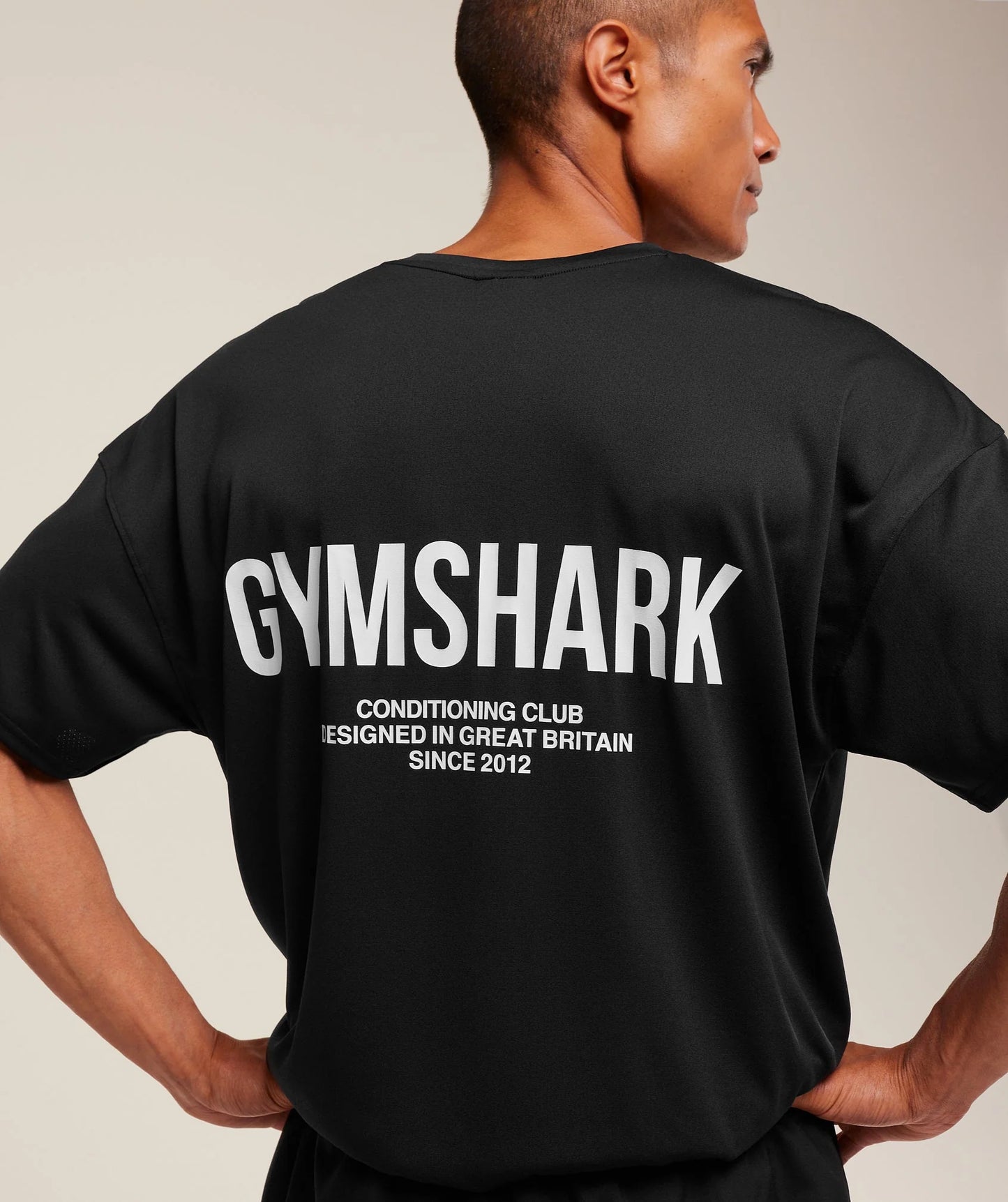 Conditioning Club Oversized T-Shirt – Black