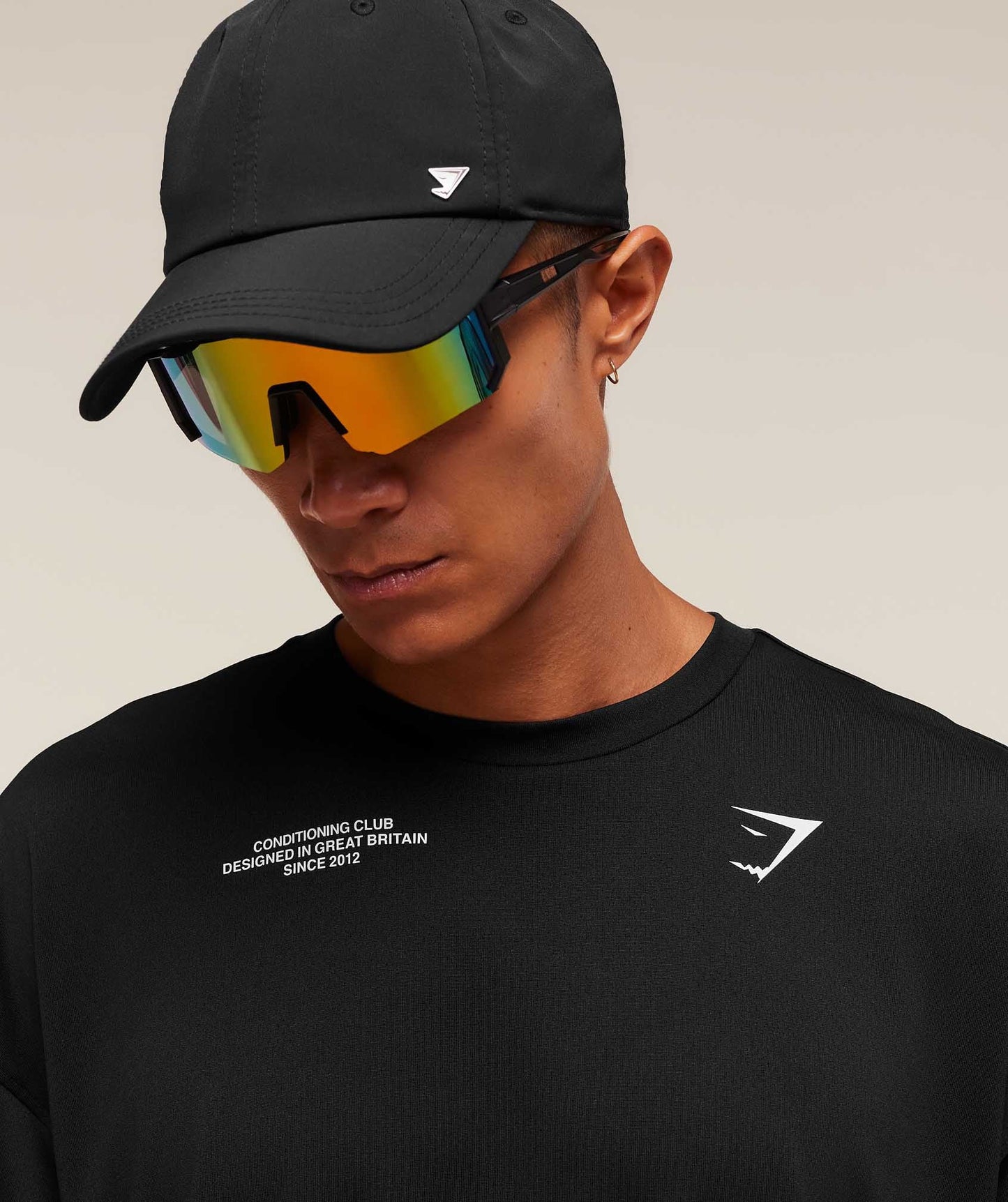 Conditioning Club Oversized T-Shirt – Black