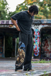 2128 - AOT© X YLA BAGGY JOGGERS - TITAN AT WAR