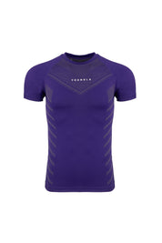 465 SUPERHERO COMPRESSION TEES - DARK PURPLE