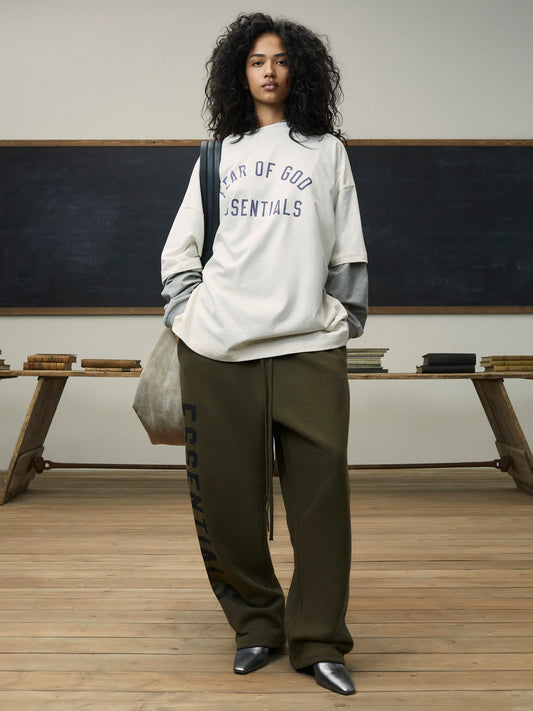Jersey Crewneck Tee Black