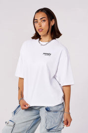4186 - AOT© X YLA CROPPED TEES - FIRST BATTLE - BLANCO
