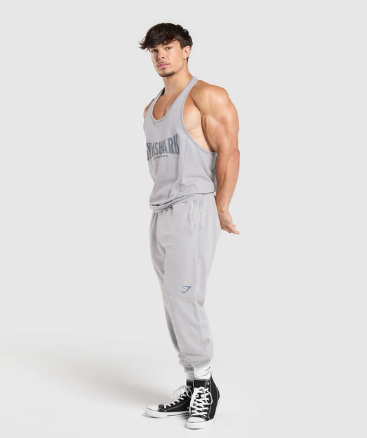 HERITAGE JOGGERS - DENIM GREY