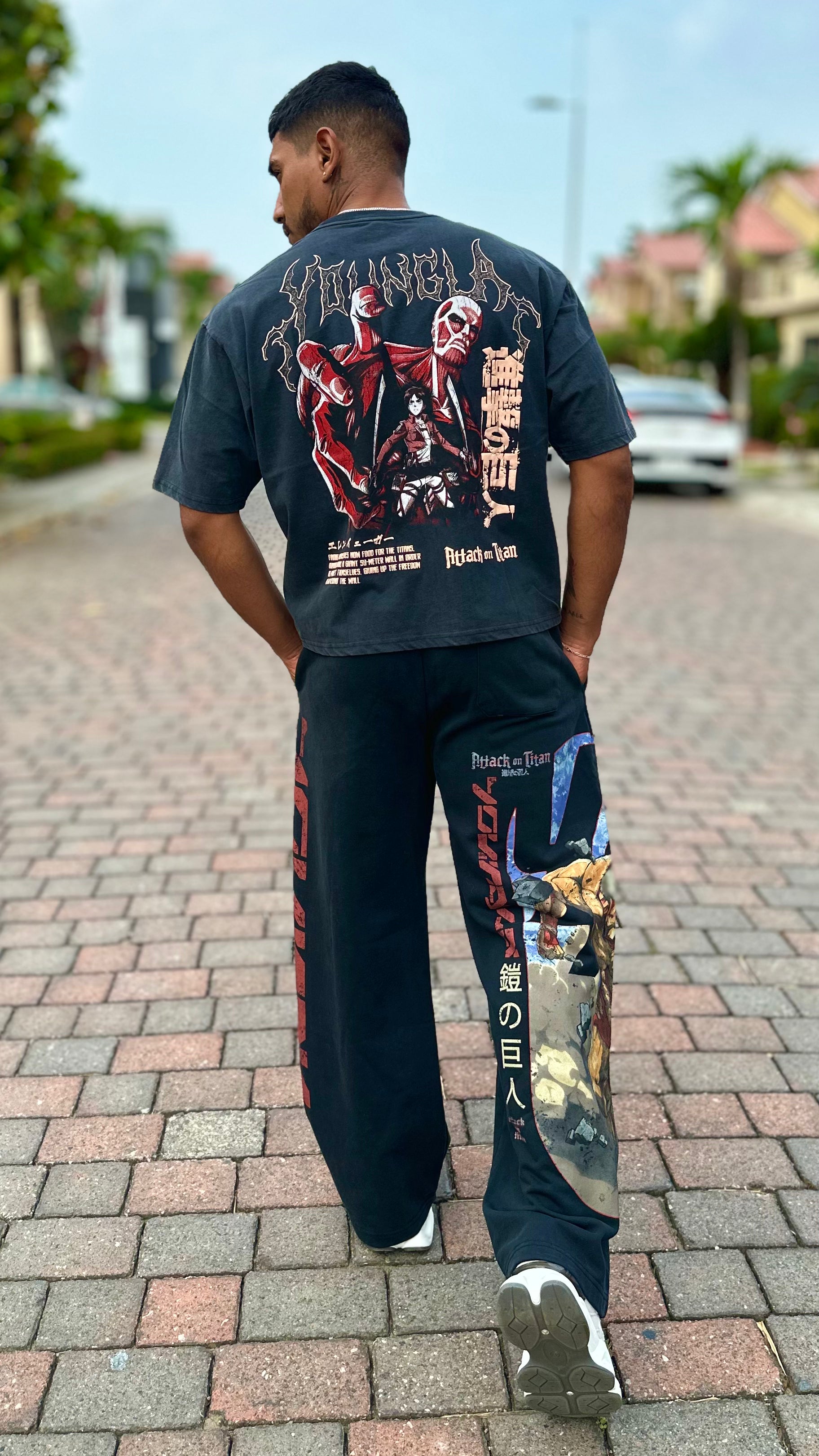 4186 - AOT© X YLA CROPPED TEES - DEFENSE OF TROST