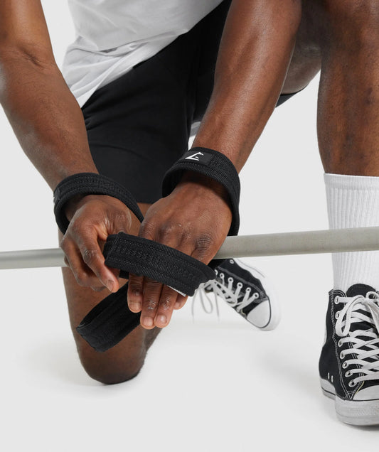 GYMSHARK FIGURE 8 LIFTING STRAPS