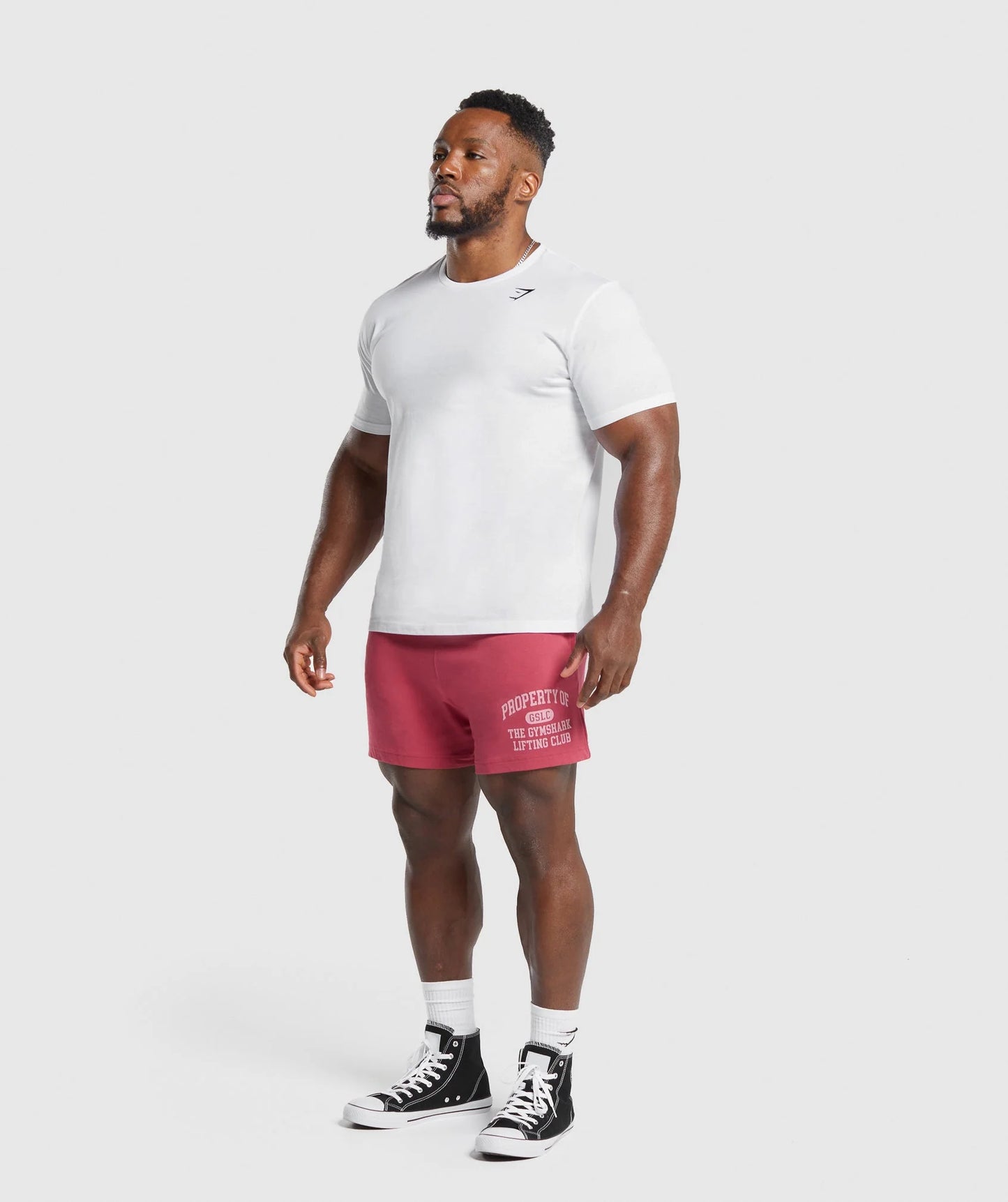 LIGHTWEIGHT JERSEY SHORTS - VINTAGE PINK
