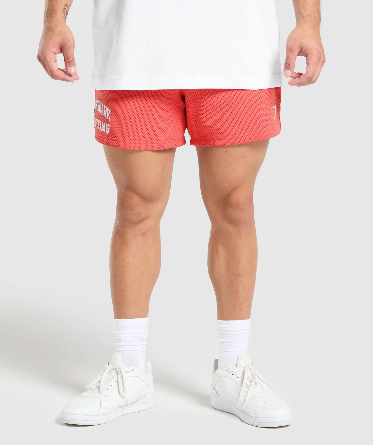 Lifting Club Mesh 5" Shorts - Rosa
