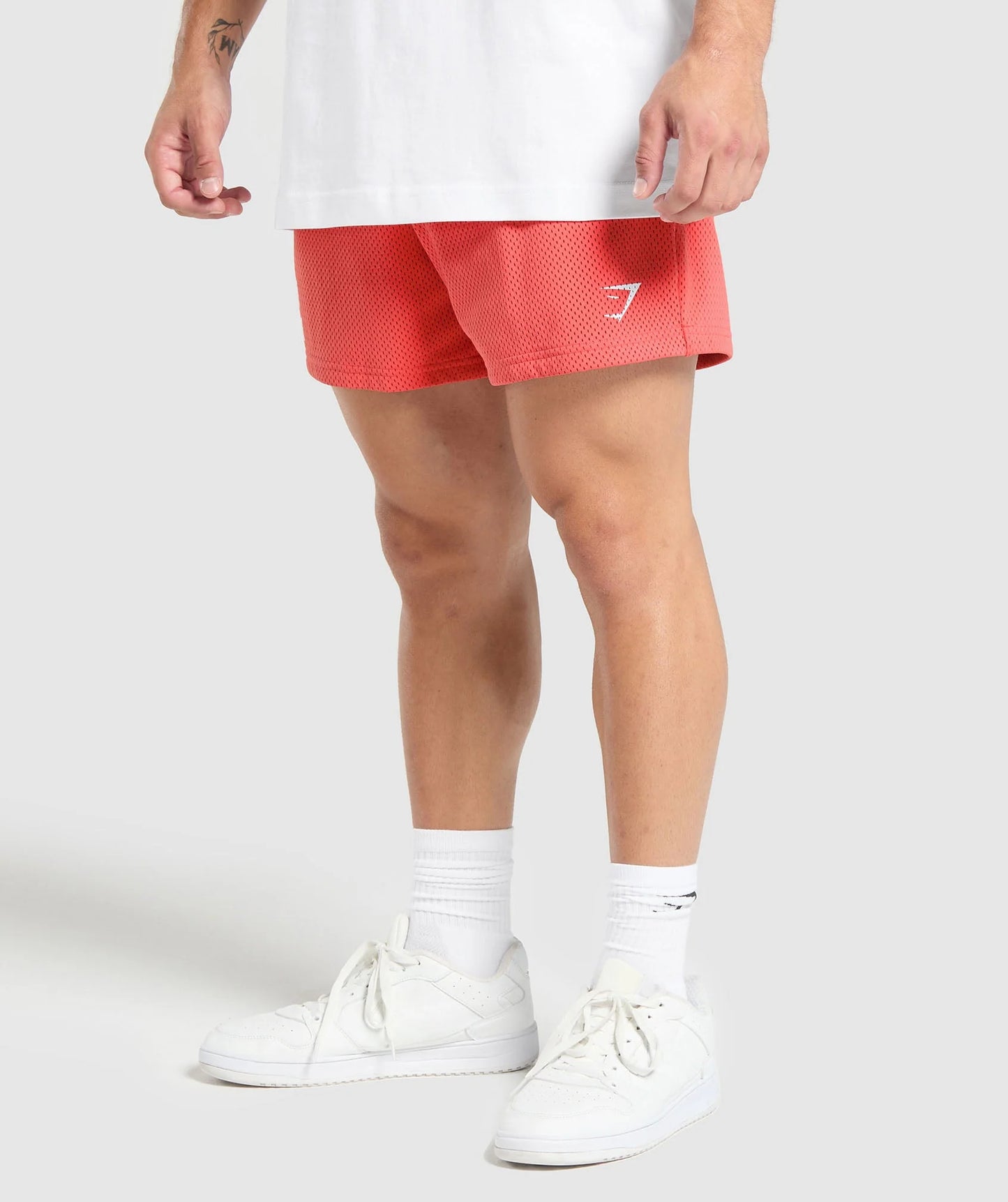 Lifting Club Mesh 5" Shorts - Rosa