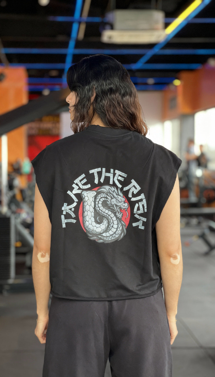 Urban - Take de Risk Cropped Boxy Tank