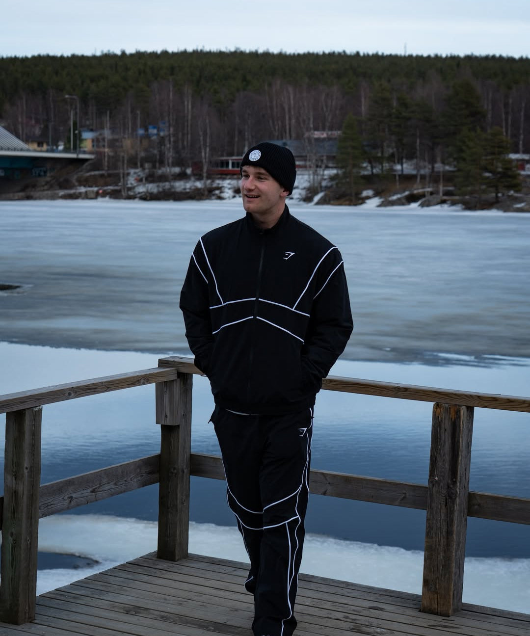 TRACK JACKET - RETRO CRINKLE