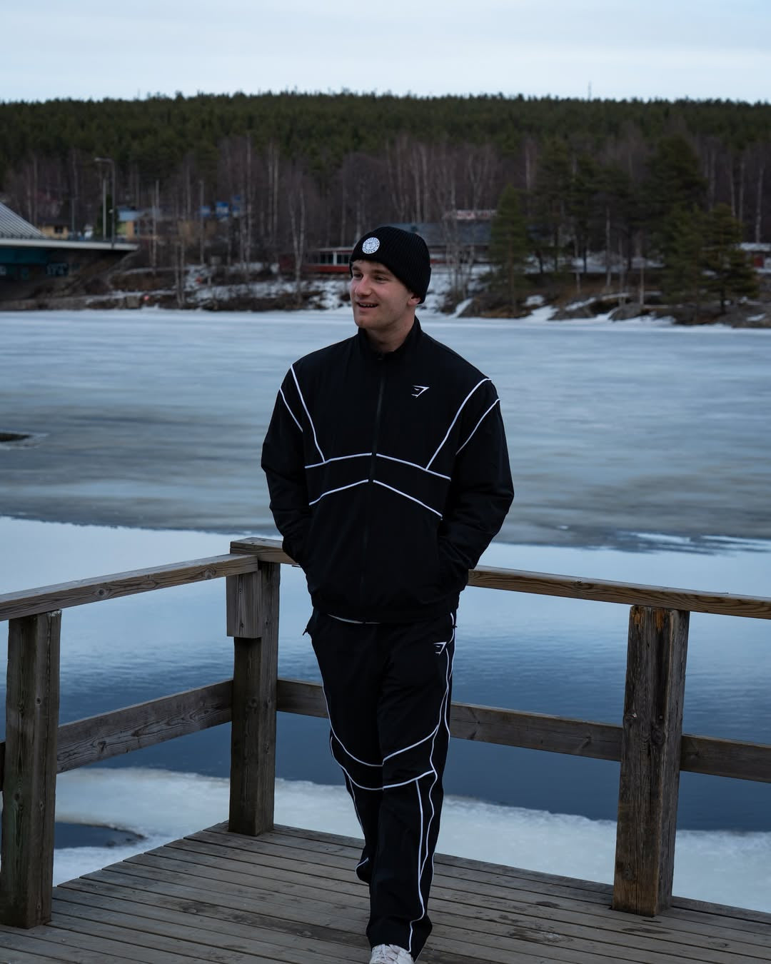 TRACK JACKET - RETRO CRINKLE