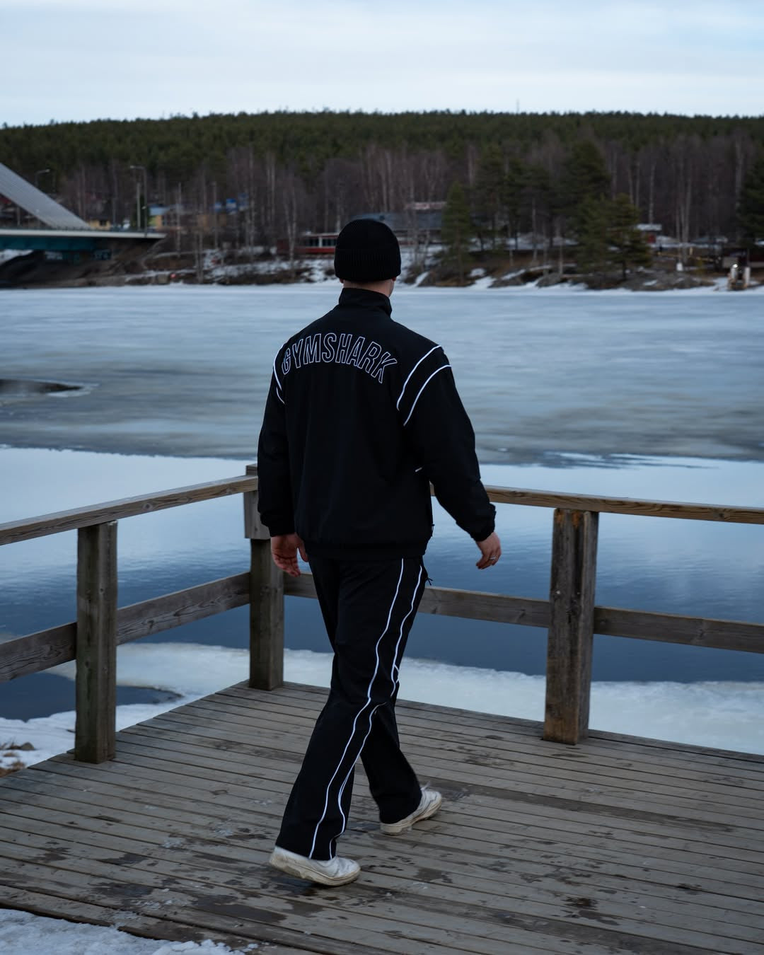 TRACK JACKET - RETRO CRINKLE