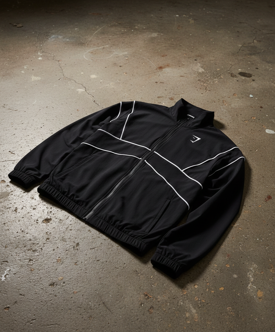 TRACK JACKET - RETRO CRINKLE