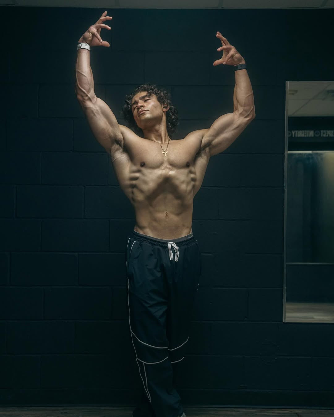 TRACK PANTS - RETRO CRINKLE