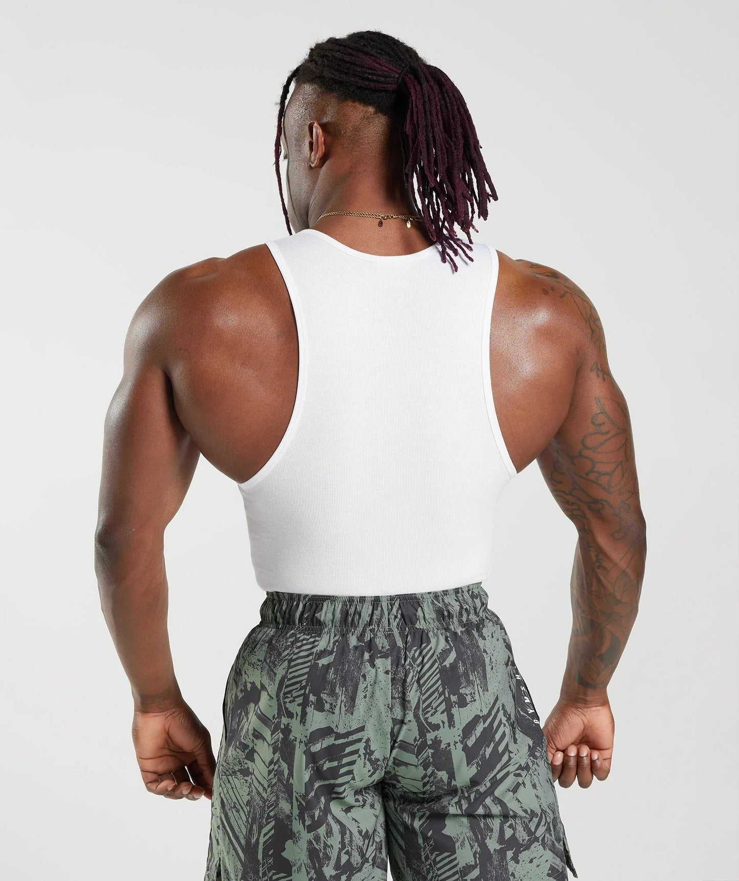 RIBBED TANK PACK 3 - GRIS NEGRO Y BLANCO