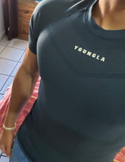 475 SUPERVILLAIN COMPRESSION TEES - TEAL