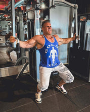 3014 - GOLDS GYM CLASSIC STRINGERS - AZUL