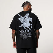 VANQUISH CAMISETA PEGASUS OVERSIZED NEGRA