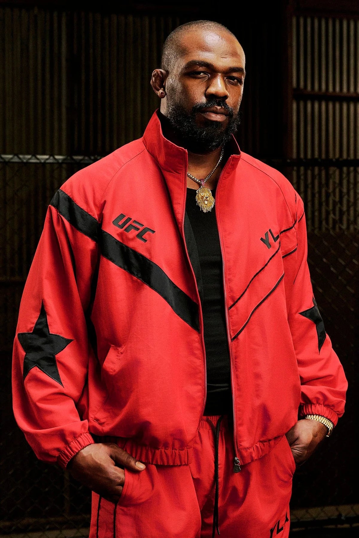 5144 - UFC™ TRACKSUIT JACKETS - ROJO