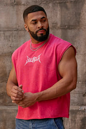 3049 - ESSENTIAL CUT-OFFS - PINK WASH