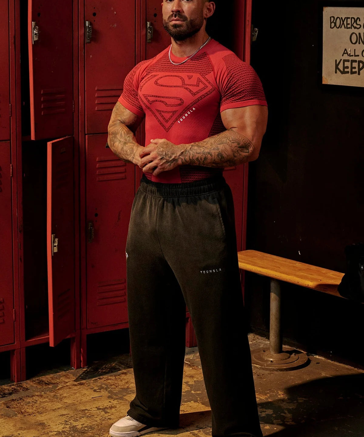 4117 - Superman Compression Tees (RESTOCK)