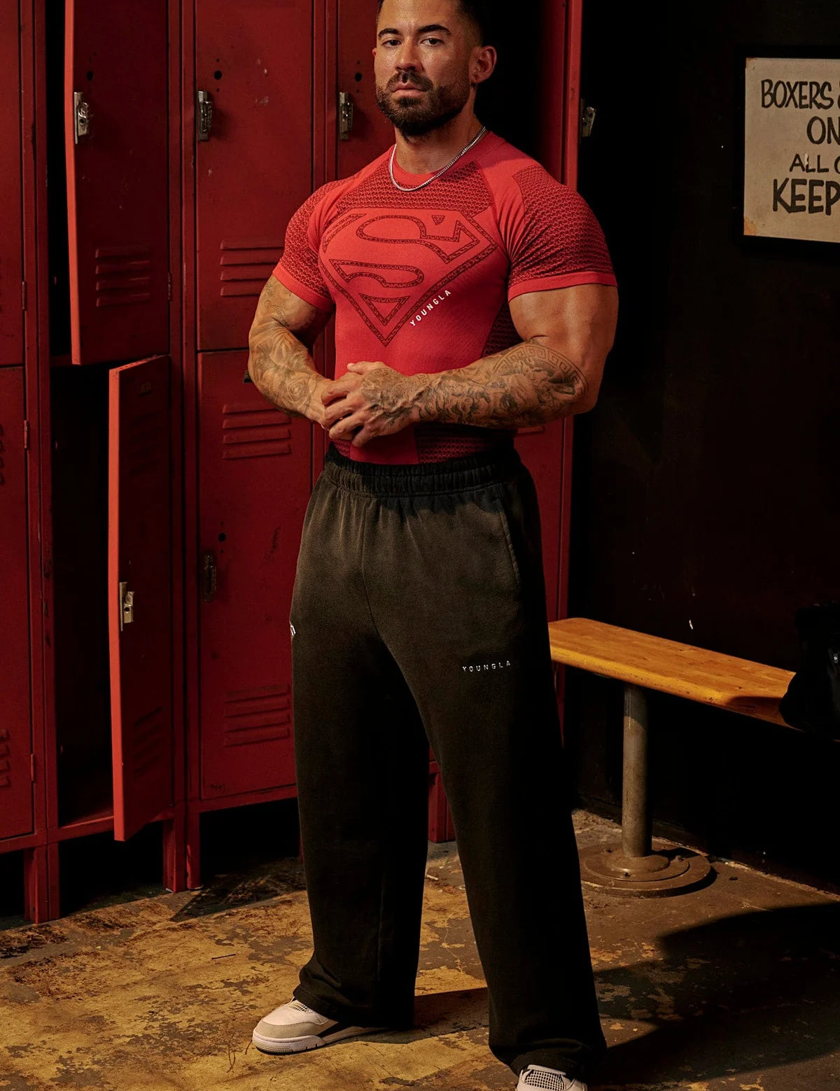 4117 - Superman Compression Tees (RESTOCK)