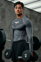 8004 - BATMAN COMPRESSION LONGSLEEVES