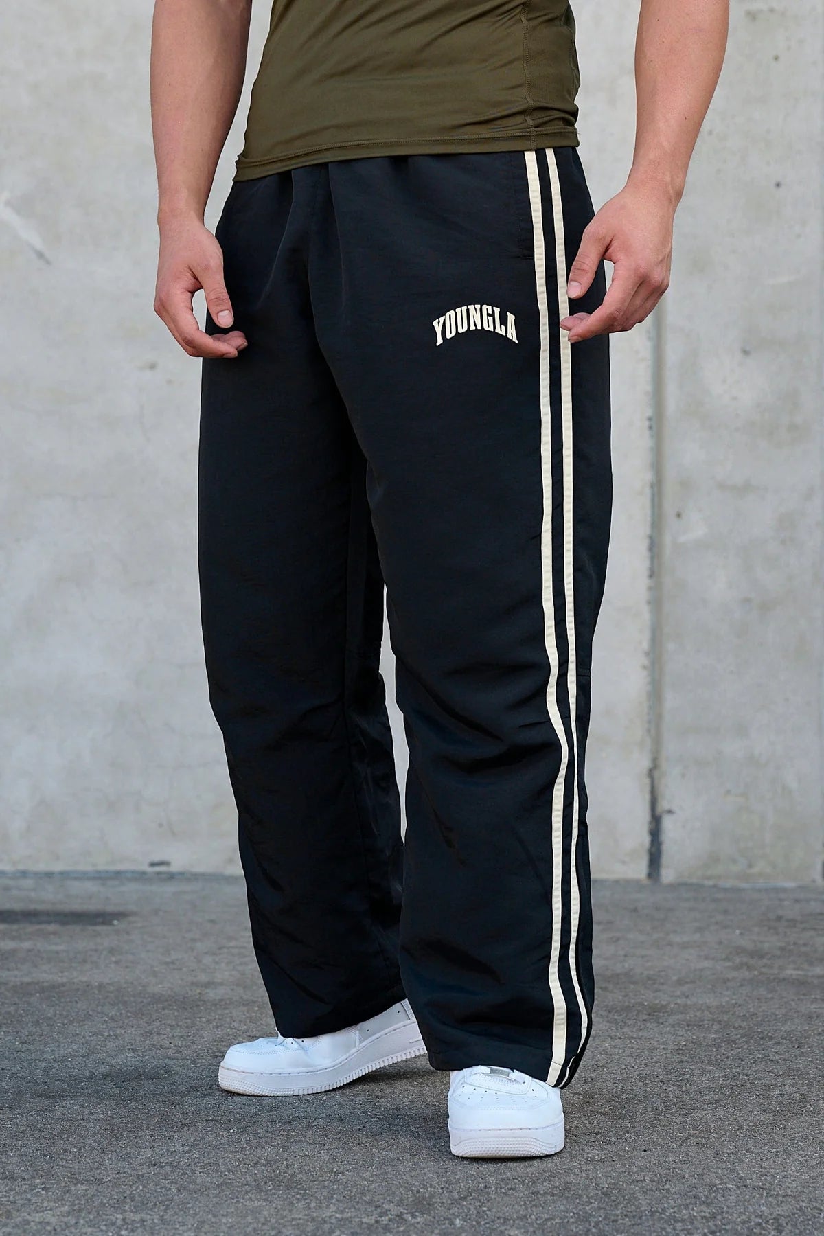 249 - FLAGSHIP TRACK PANTS NEGRO