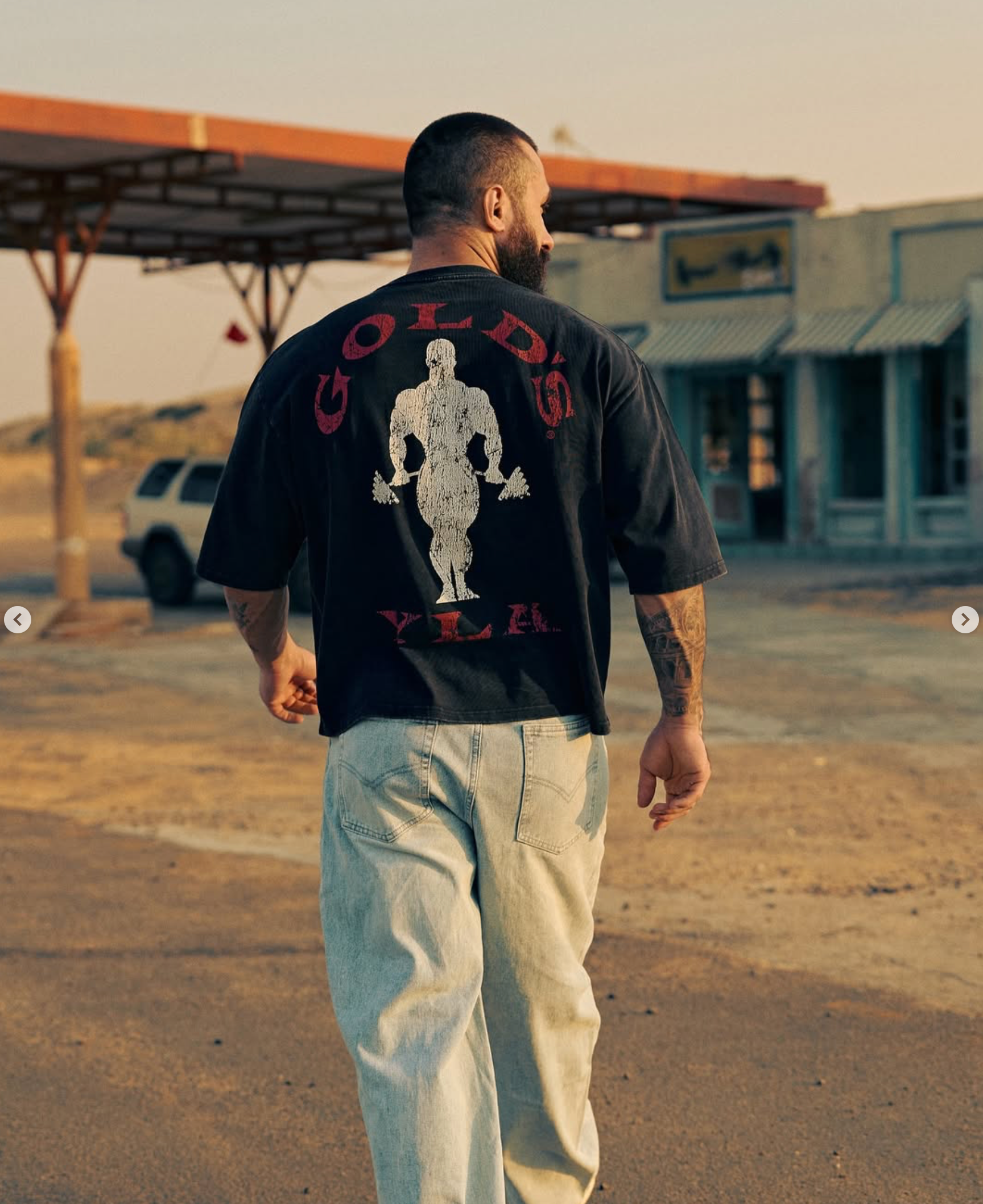 4002 - GOLDS GYM NEW AGE TEES