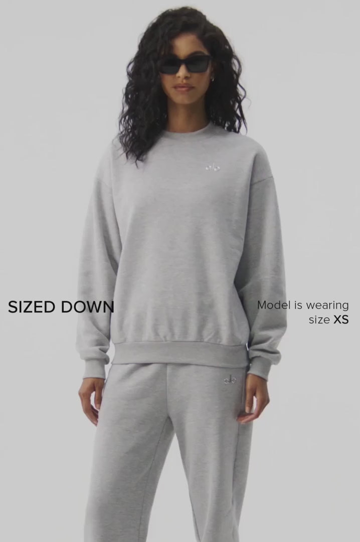 Accolade Crew Neck Pullover – Negro