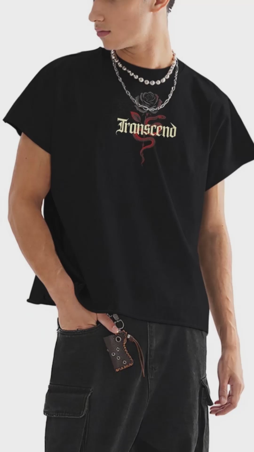 Urban Society - Raw Edge Transcend Tee - Evolve Collection