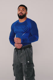 8066 - SUPERMAN COMPRESSION LONGSLEEVES