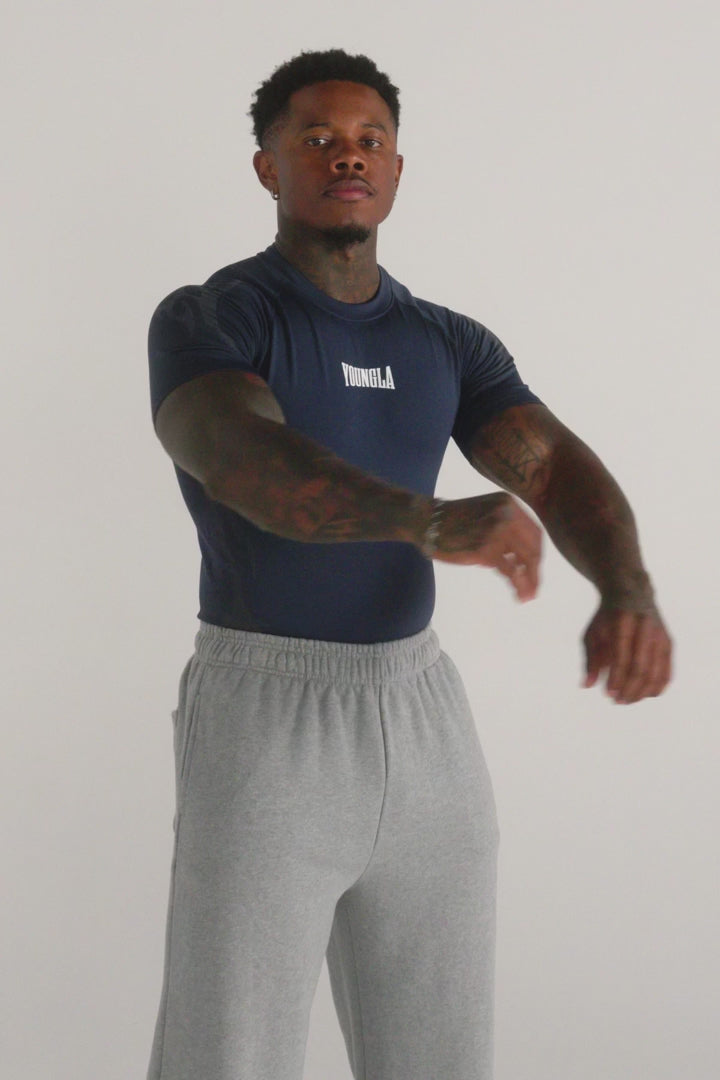 4067 - Gothic Compression Tees Gris