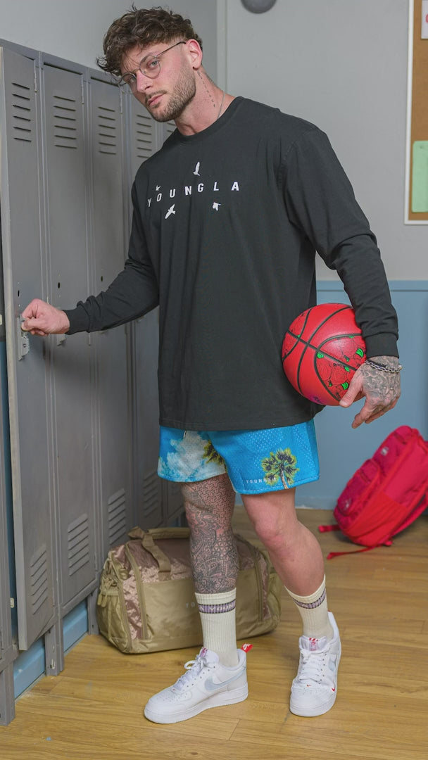 141 THE BLOCK PARTY SHORTS - COLIBRI