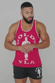 3014 - GOLDS GYM CLASSIC STRINGERS - ROJO