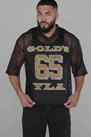 4078 - GOLDS GYM JERSEY - BLANCO